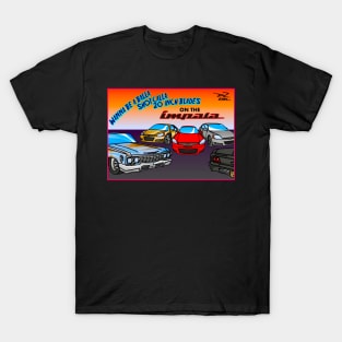 Parking Lot Shot Calla Impalas Sunset T-Shirt